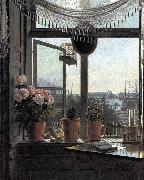 unknow artist View from the Artist-s Window Germany oil painting artist